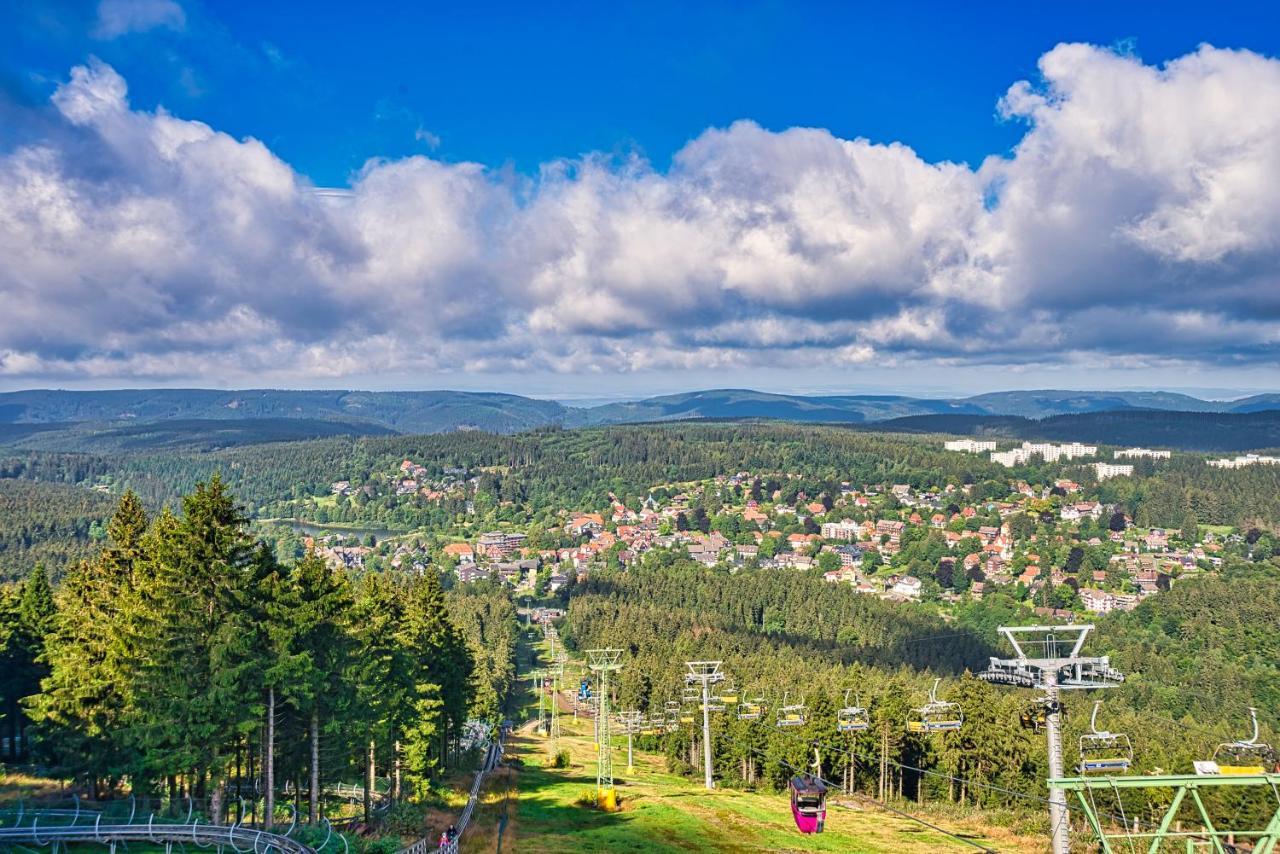 Apartment Seeblick Am Bocksberg - Hahnenklee "Vier Jahreszeiten" Goslar Kültér fotó